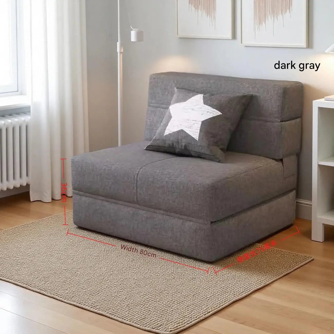 Sofa | Sponge Filling | Hemp Fabric | Single, Double, Triple
