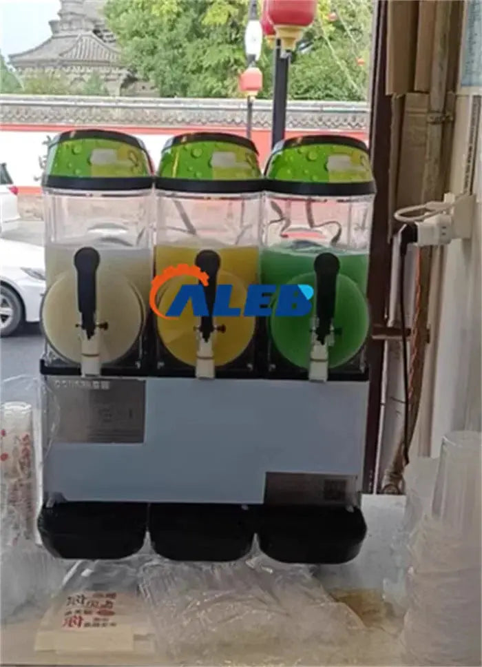 Cooling Drink Beverage Making Machine Ice Slush Blender Mixing Machine Soda Fountain Granita Drinking Machine with Vending from PriceLows™