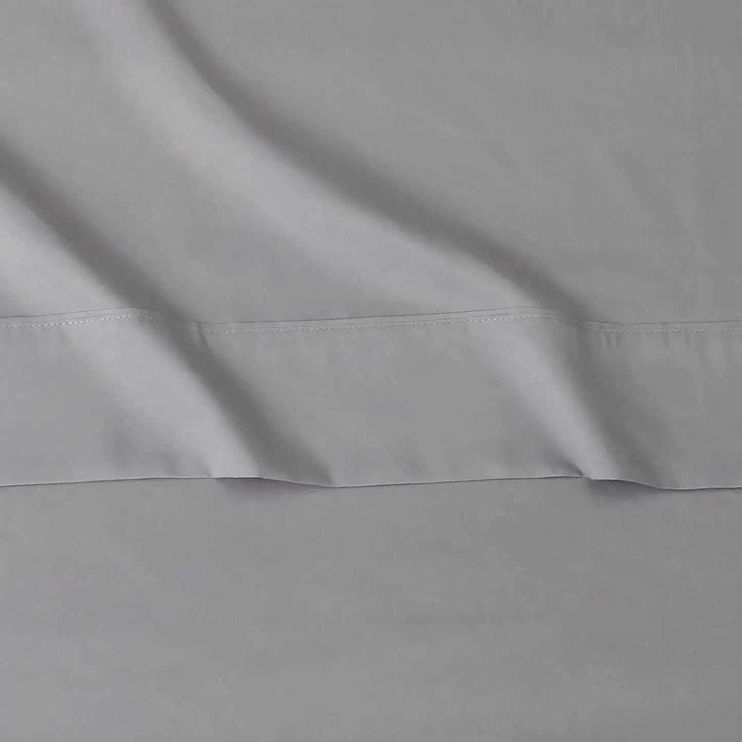 Full Microfiber Bed Sheet Set with 14-Inch Deep Pockets, Dark Gray, Solid - Soft, Breathable, Wrinkle-Free from PriceLows™