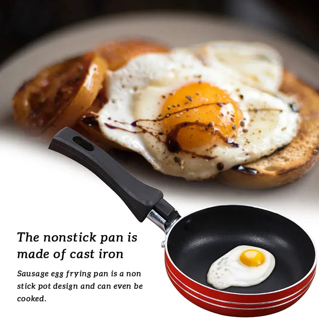 Frying Pan | Non-Stick | Stainless Steel | 12cm 14cm 16cm