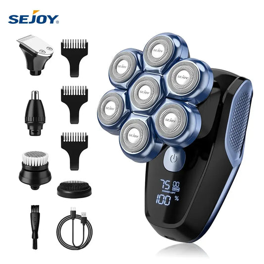 Electric Shaver | 6 In 1 Grooming Kit | Nose Hair Trimmer | Waterproof