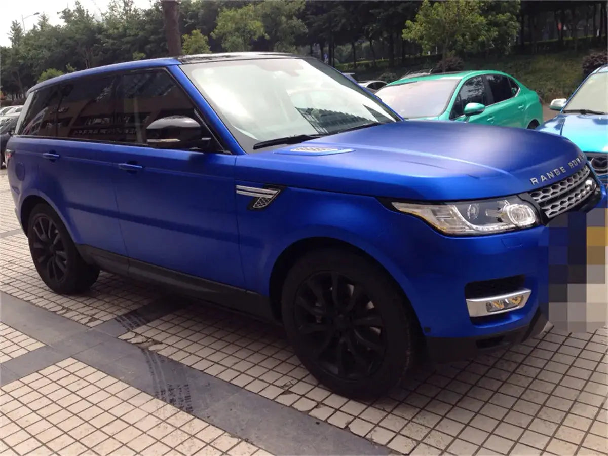 Multiple Colors Ice Metallic Matte Chrome Vinyl Car Wrap Film with Air Release Satin Car Stickers Foil from PriceLows™