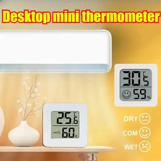 1/3/4/6 PCS Mini LCD Digital Thermometer Hygrometer Indoor Room Temperature Humidity Meter Sensor Gauge Weather Station Set from PriceLows™