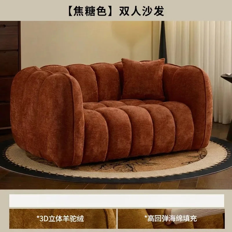 Sofa | Velvet Fabric | L Shaped Sectional | Single Double Triple