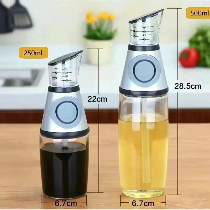 Oil Sprayer | Clear Glass Jug | Large Opening | 250ml 500ml