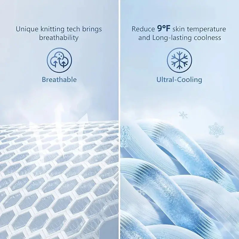 Summer Cooling Blanket | Ice Silk Texture | Lightweight Breathable | Adult Size