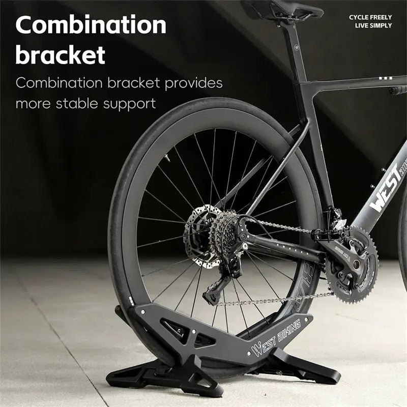 WEST BIKING Adjustable Bicycle Parking Rack Portable MTB Road Bike Rack Garage Home Embedded Bike Display Stand Bike Accessories from PriceLows™