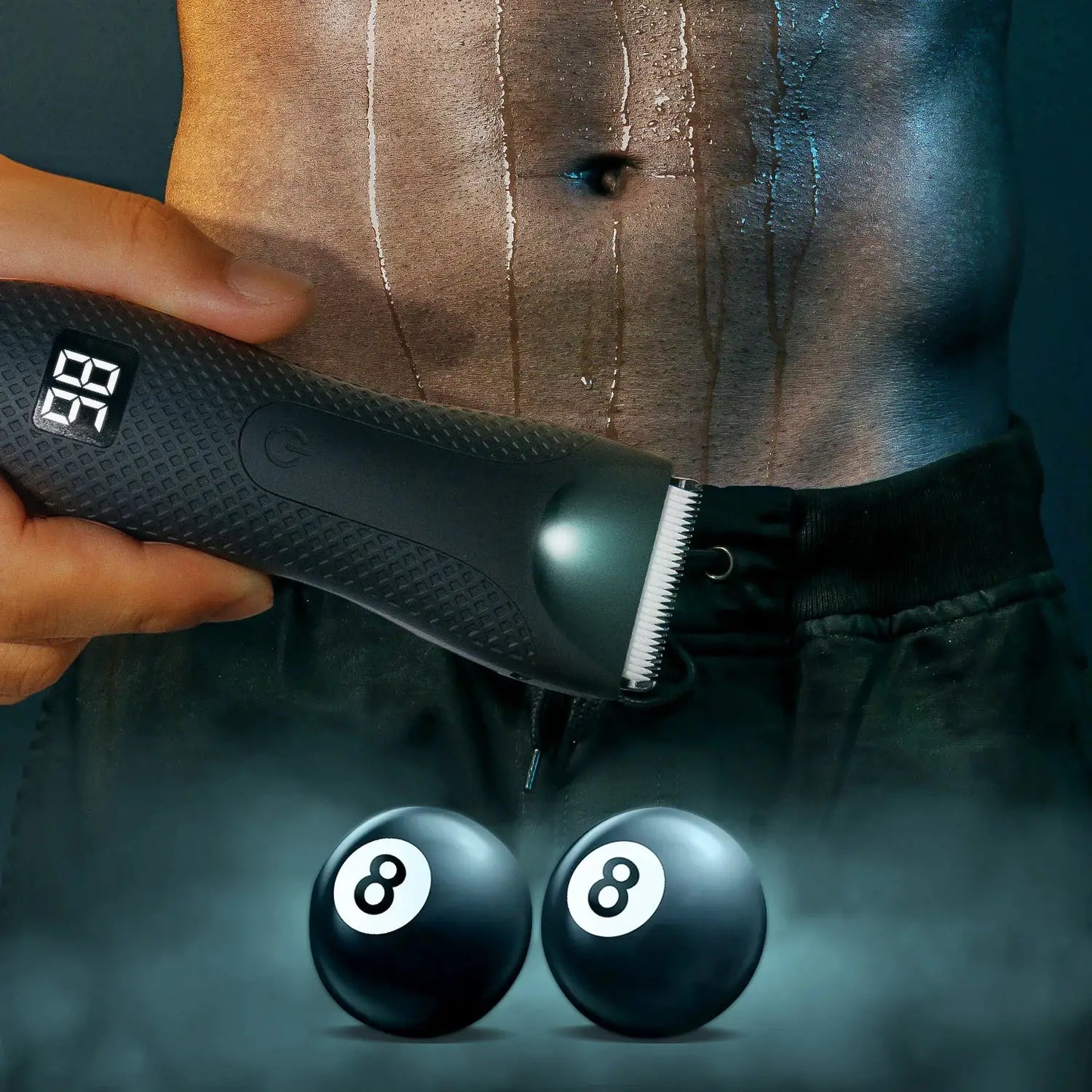 Men's Electric Body Hair Trimmer | IPX6 Waterproof | USB Rechargeable