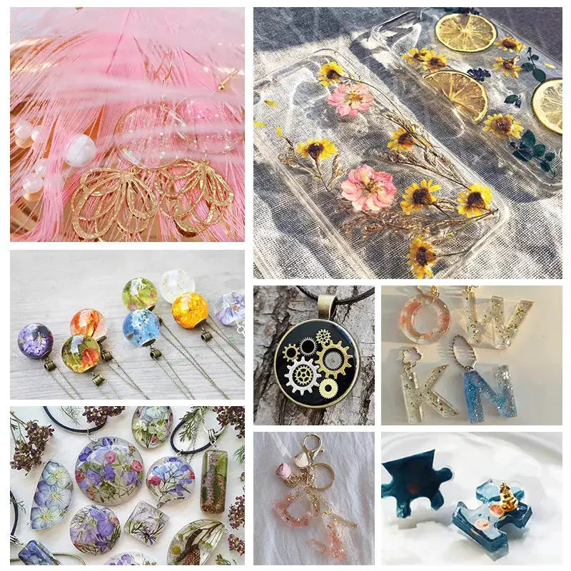 Epoxy Resin Molds Kit | Silicone Jewelry Making | Keychain Earring Diy