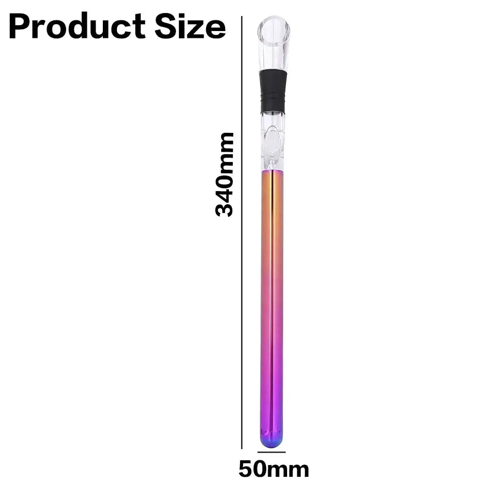 JJYY Stainless Steel Wine Decanter, Mini Wine Filter, Air Intake Bottle Pourer Aerator for Home Bar and Wine Lovers from PriceLows™