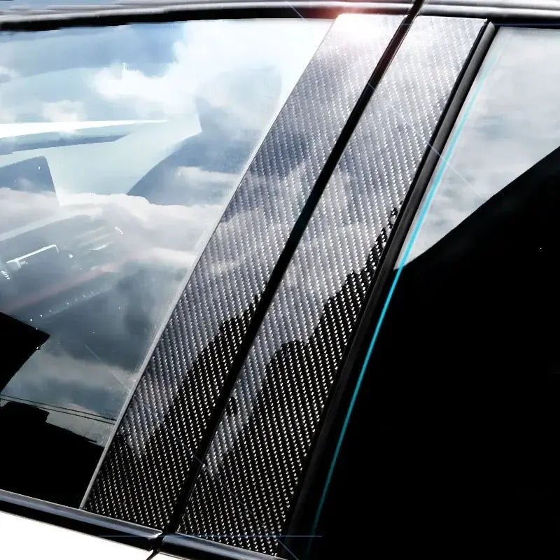 Carbon Fiber Vinyl Car Sticker Waterproof Glossy Black Vinyl Wrap Roll Matte Black Car Wrap Foil Console Computer Phone Cover from PriceLows™