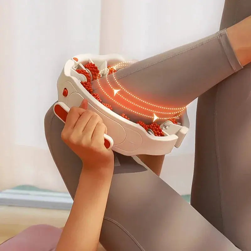 Multi-Function Leg Massager | Detachable Handles | Full Body Relief | Manual Abs And Neck Therapy