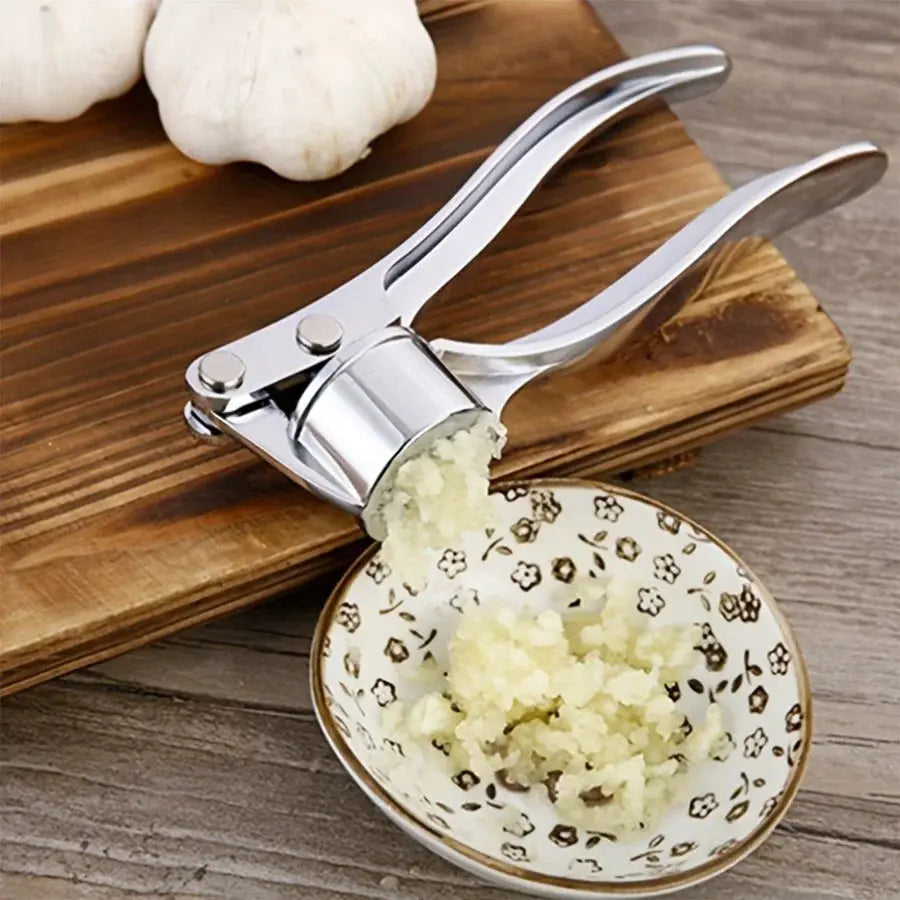Commercial Heavy Duty Garlic Press & Multi-Tool. 18cm, Aluminum, for Restaurant, Durable from PriceLows™