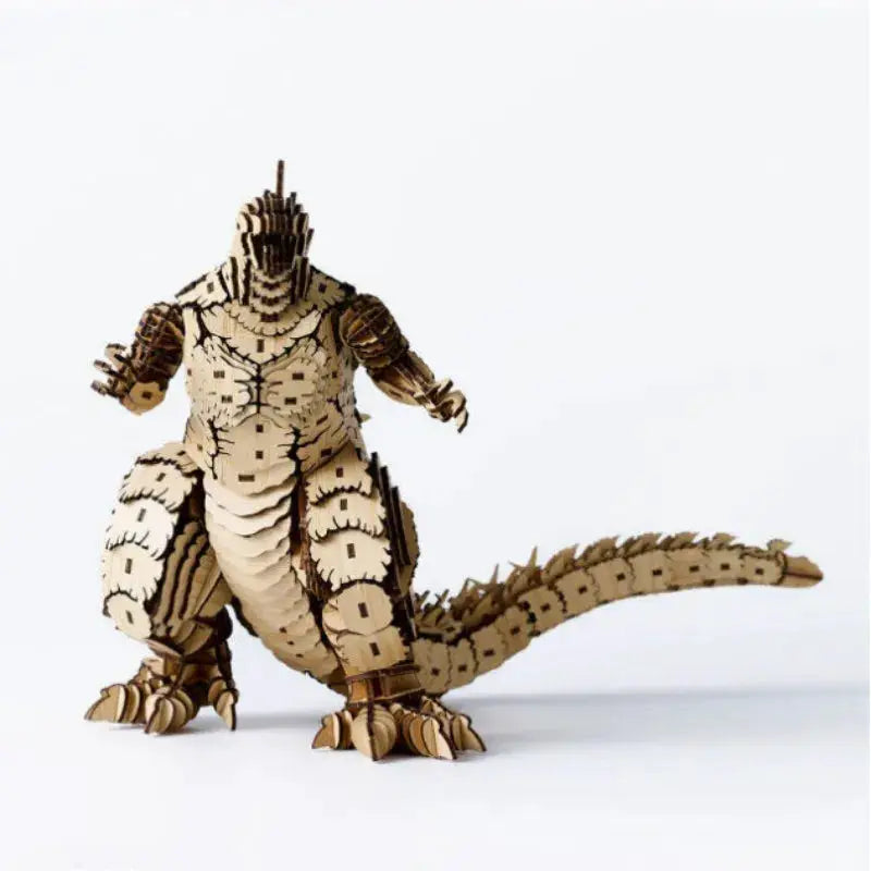 OUZEY 3D Wooden Puzzle King of Monsters, DIY Wooden Blocks Assembly Kit for Adult Collectors, Creative Desktop Decoration Gift from PriceLows™