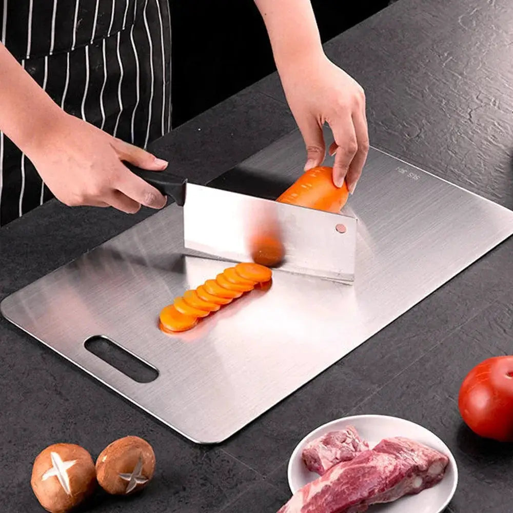 Cutting Board | Titanium | Double Sided Construction | Extra Thickened Body