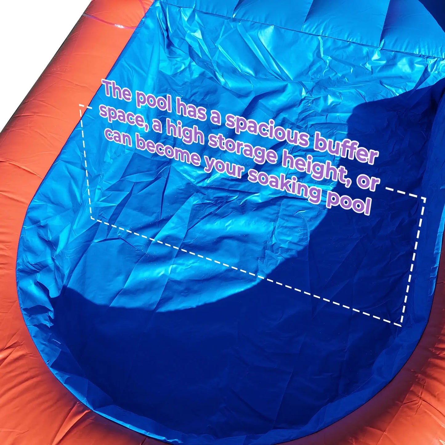 21ft Giant Commercial 100% PVC Inflatable Water Slide Bounce House Pool With 950W Blower commercial Children's playground water slide from PriceLows™
