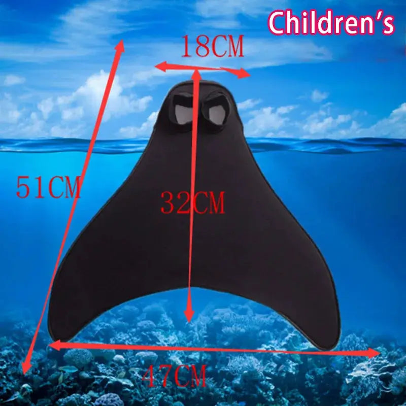 Swimming Mermaids Tail Flippers Diving Swim Fins Training Accessories For Children Adult from PriceLows™