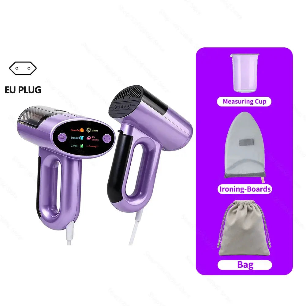 Handheld Garment Steamer | Powerful Suction | Fast Heating | 220V