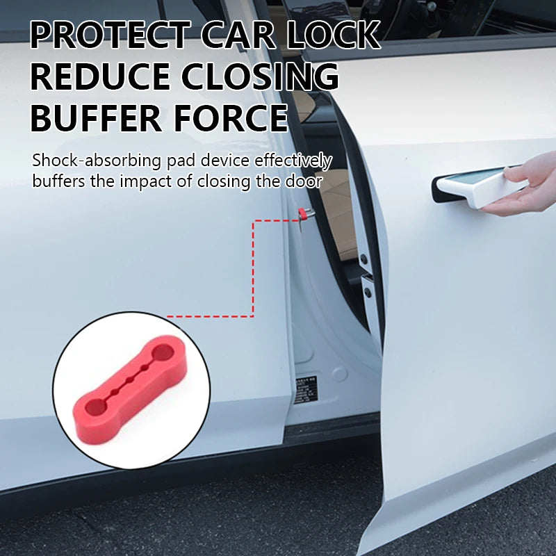 Car Door Shock Absorber | 4 Pack | Universal Fit | Soundproof Damper Pads