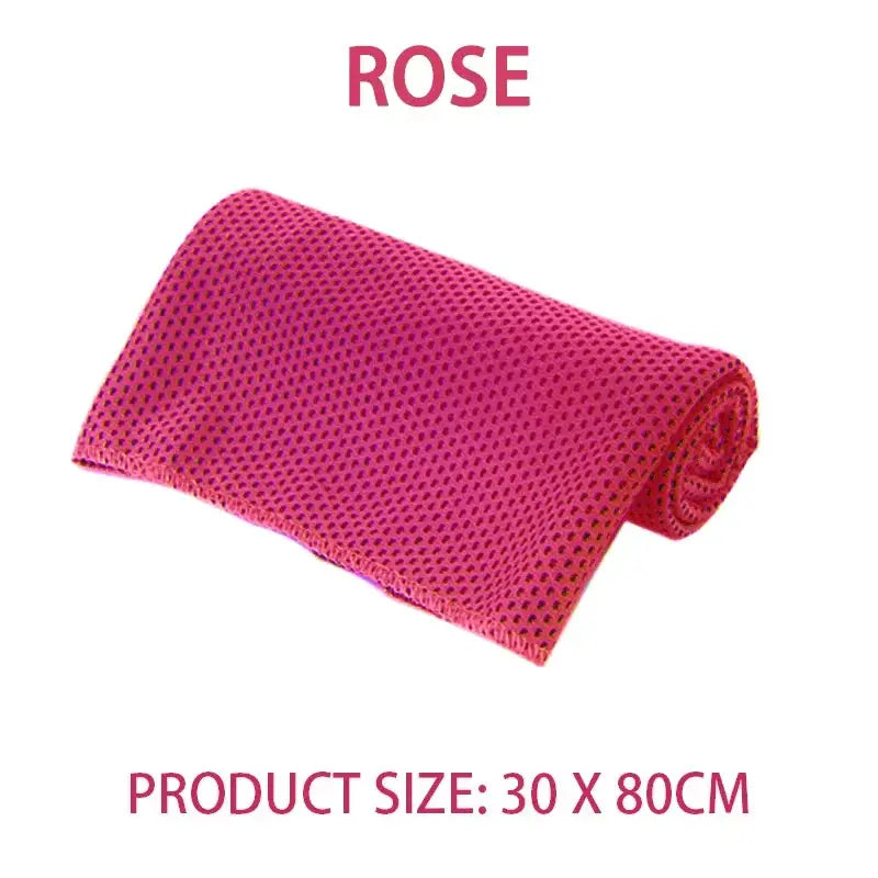 Cooling Towel | Microfiber Fabric | Instant Refresh | Compact Pouch