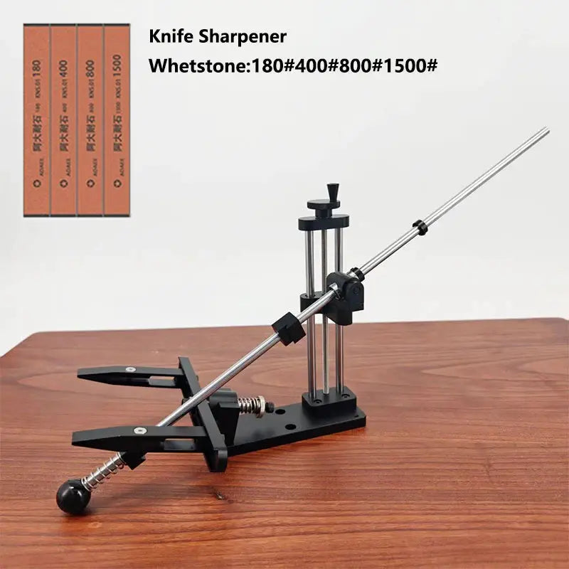 Knife Sharpener | Aluminium Alloy Body | Rotation Angle Adjustment | Fixed