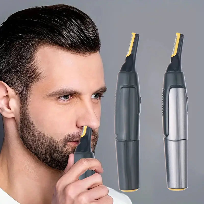 Ultra Thin Precision Trimmer Electric Nose Hair Trimmer Mini Portable Ear Trimmer For Men Nose Hair Shaver Waterproof Safe Clean from PriceLows™