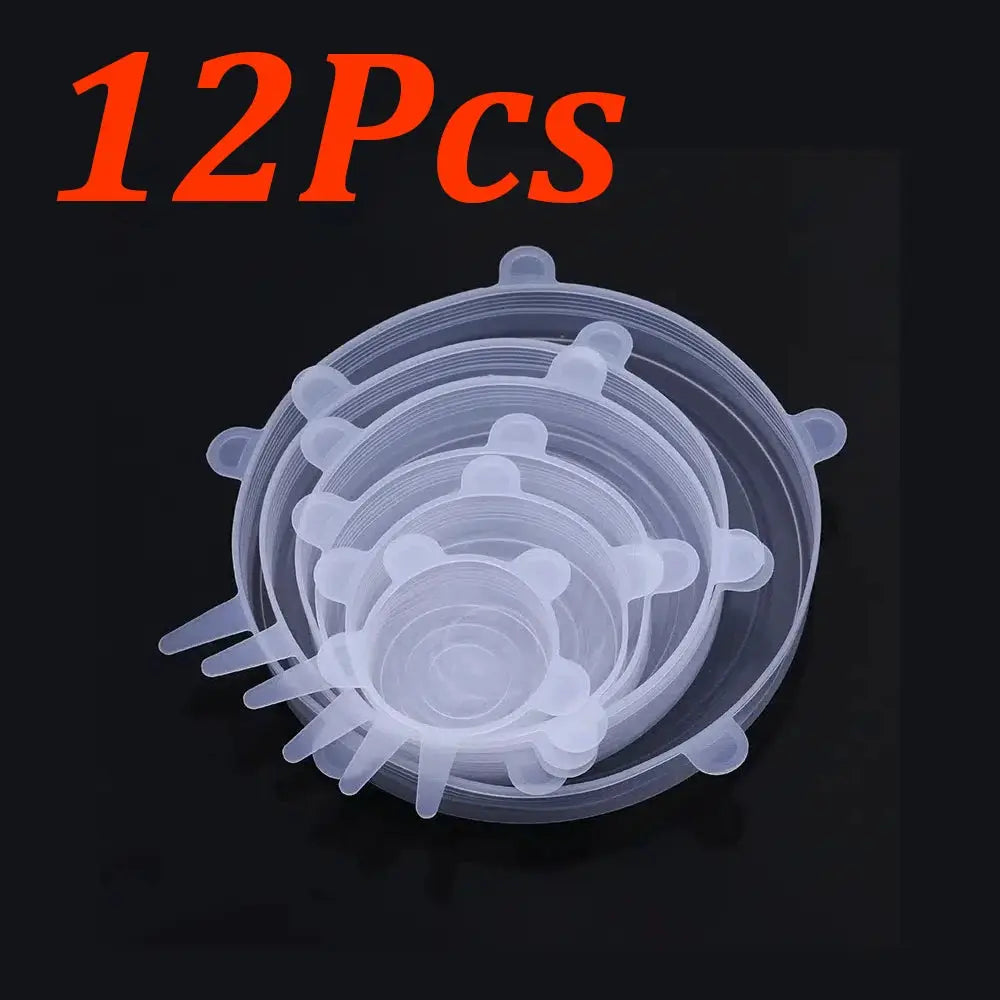 Silicone Stretch Lids | Food Grade | Reusable | Assorted Bowl Sizes
