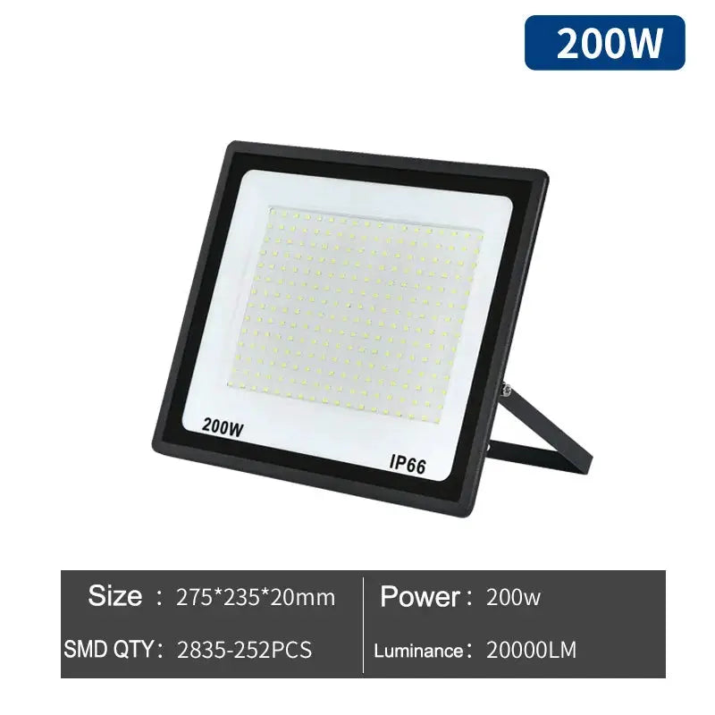 LED Floodlight | IP66 Waterproof | Aluminum Body | 100W To 300W