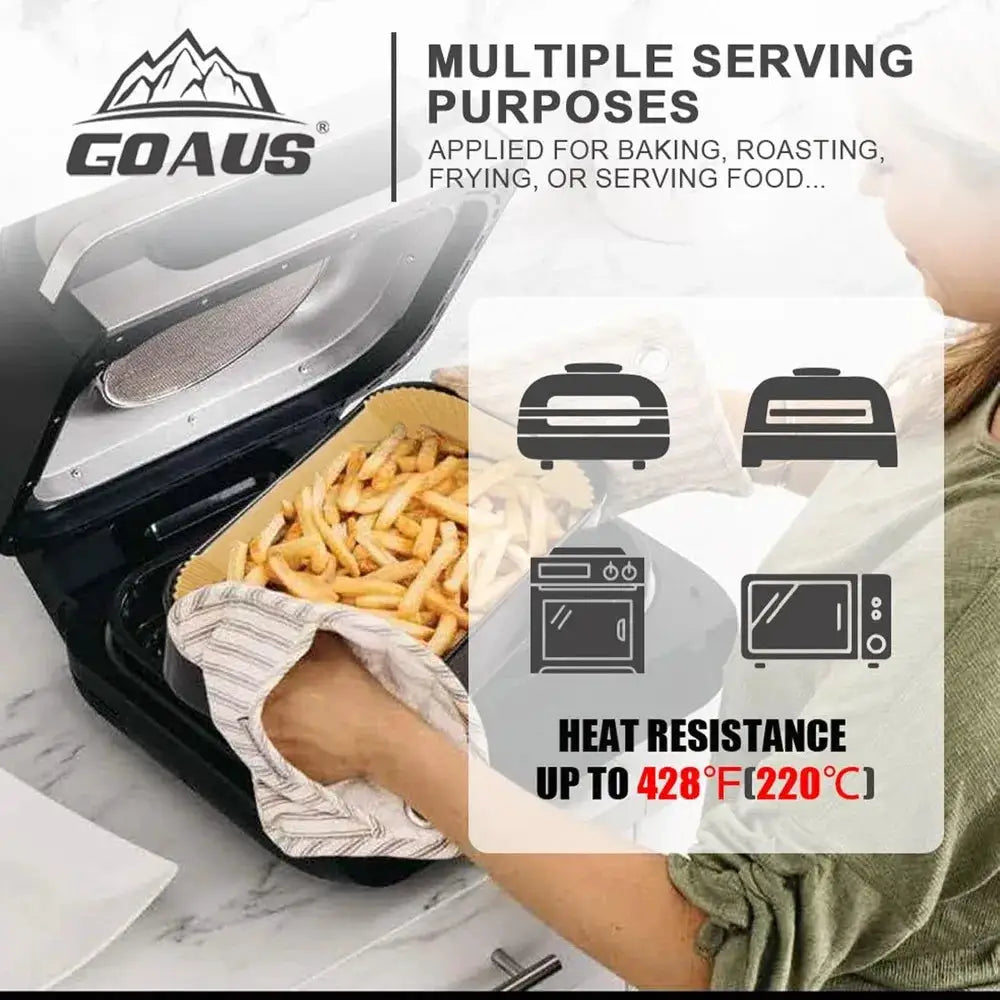Air Fryer Parchment Paper Liners | 150 Pcs | Ninja Foodi Smart XL Compatible | FG551 DG551 IG651