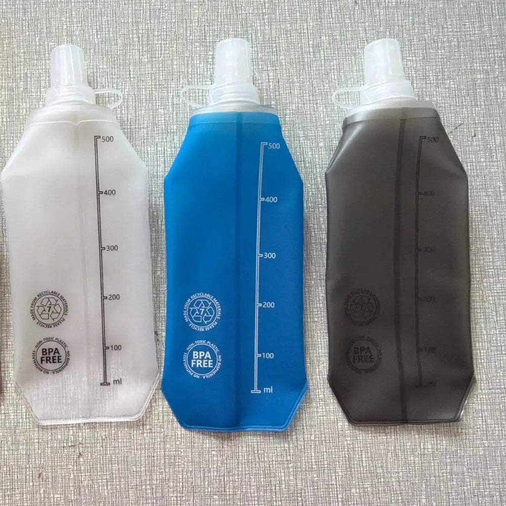 Leak-Proof Cycling Water Bottle Durable High Flow Soft Flask TPU Material 250ml Collapsible Water Bottle Outdoor Sport from PriceLows™