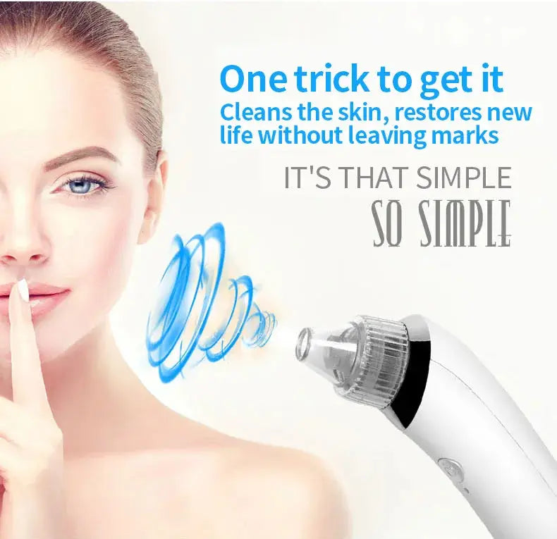 Blackhead remover beauty instrument electric cleanser facial pore cleaner blackhead remover from PriceLows™