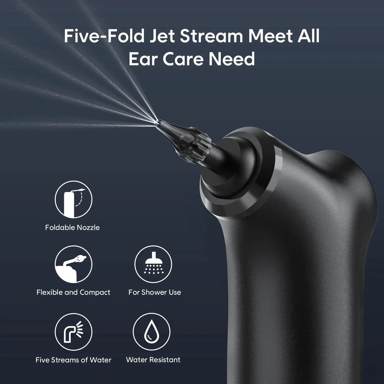 Electric Ear Cleaner Kit 4 Pressure Modes Ear Wax Removal Health Care Water Irrigation Ear Washer For Adults Child Ear Cleaner from PriceLows™
