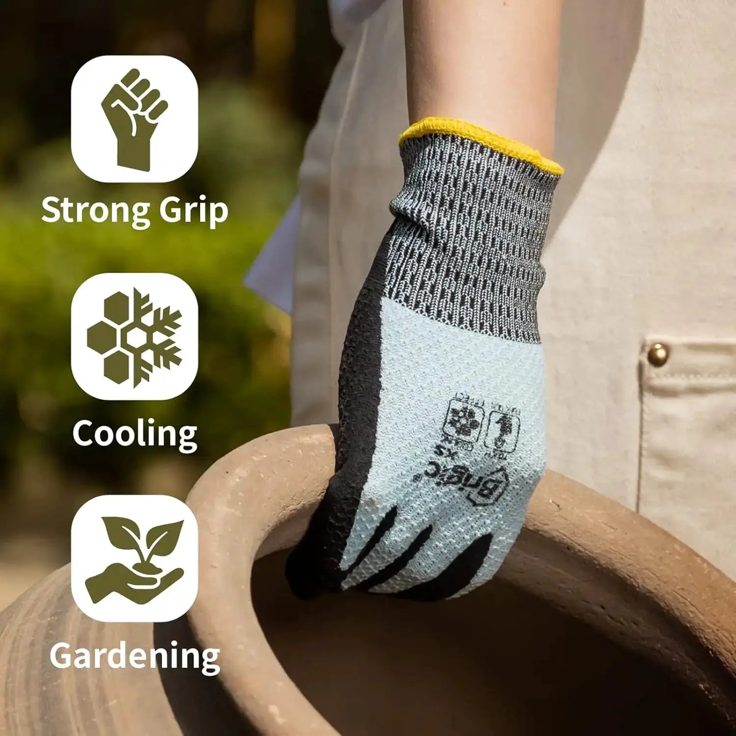 Cool Thin Touch Gardening Gloves for Women, Outdoor Work Yard Tools from PriceLows™