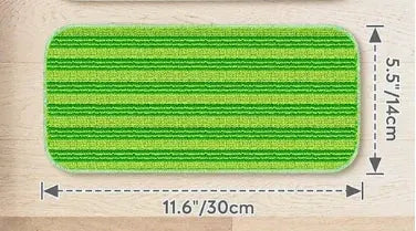 12 Inch Washable Reusable Microfiber Mop Pads Replacement for Swiffer WetJet Spray Mop Floor Cleaning Wet Dry Cloths from PriceLows™