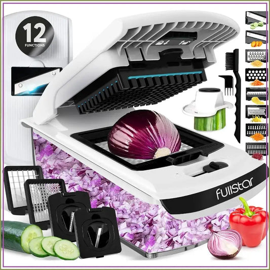 Mandoline Slicer | With Container | Onion Potato Slicer | One Size