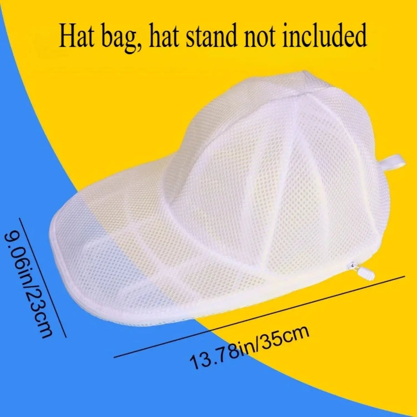 Hat Cleaning Cage | Washing Machine Safe | Mesh Bag Included | Universal Fit