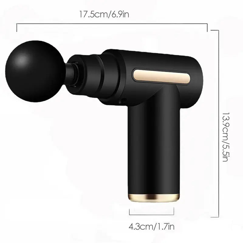 Massage Gun | 30 Speed Settings | Quiet Brushless Motor | Wireless