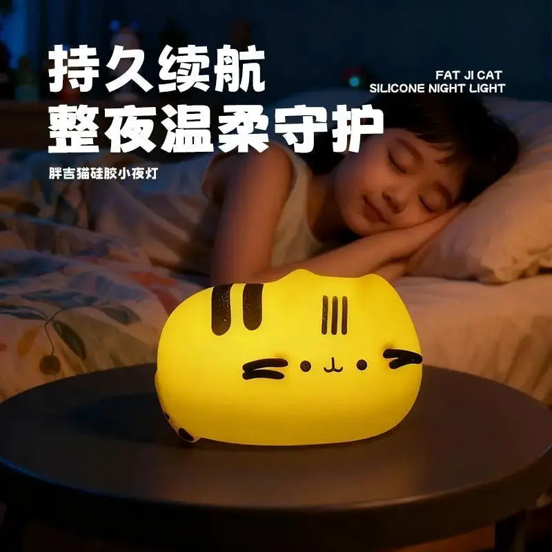 Pusheen Night Light | Glow In The Dark | Battery Free | Cartoon Cat