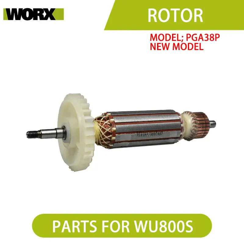 Orginal new Switch Driver motor reducer casing toothed wheel shell chuck parts for WORX WU800S angle grinder from PriceLows™