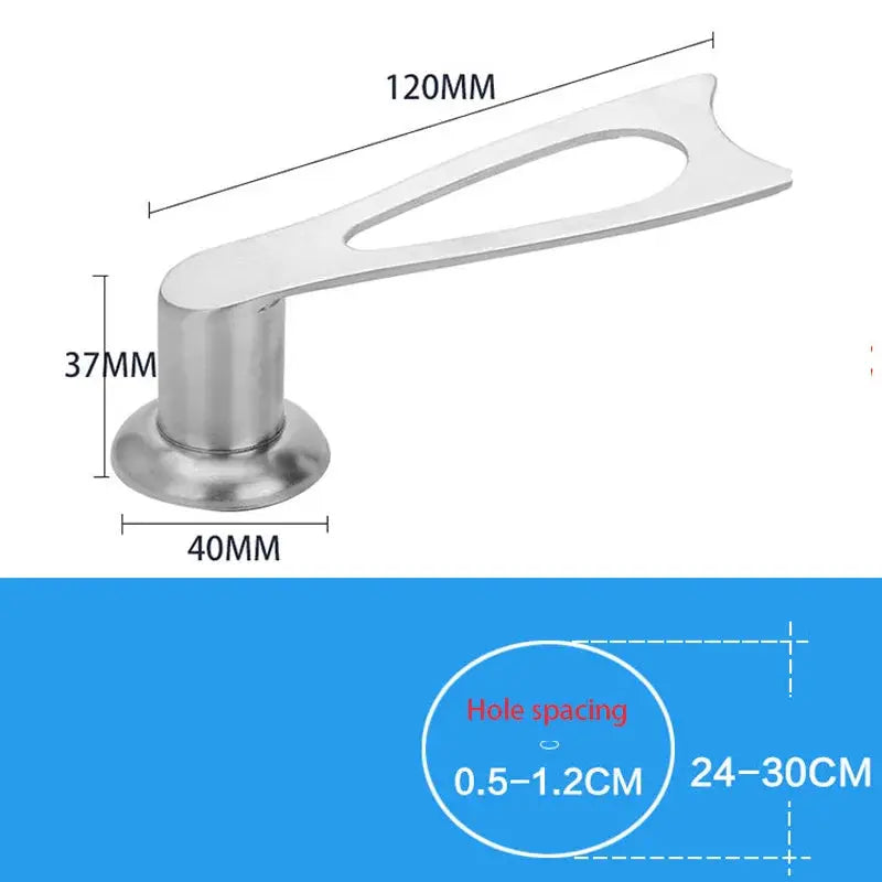 Lid Handle Knob Cover | Stainless Steel Plastic | Universal Fit | One Size