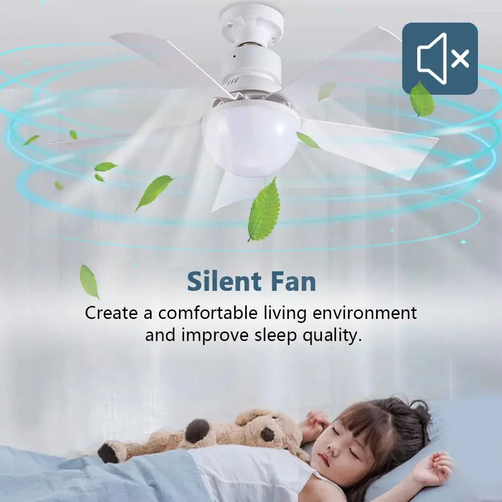 30/40W Ceiling Fan With Light E27 Ceiling Led Light Fan with Remote Control Dimming Suitable For Bedroom living room home fan from PriceLows™
