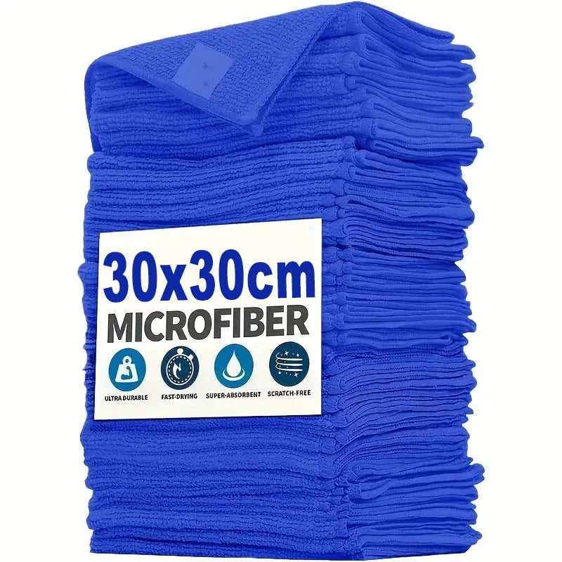 Microfiber Towels | 30x30cm | 20Pcs/10Pcs/1Pcs | 30x30cm, 30x65cm