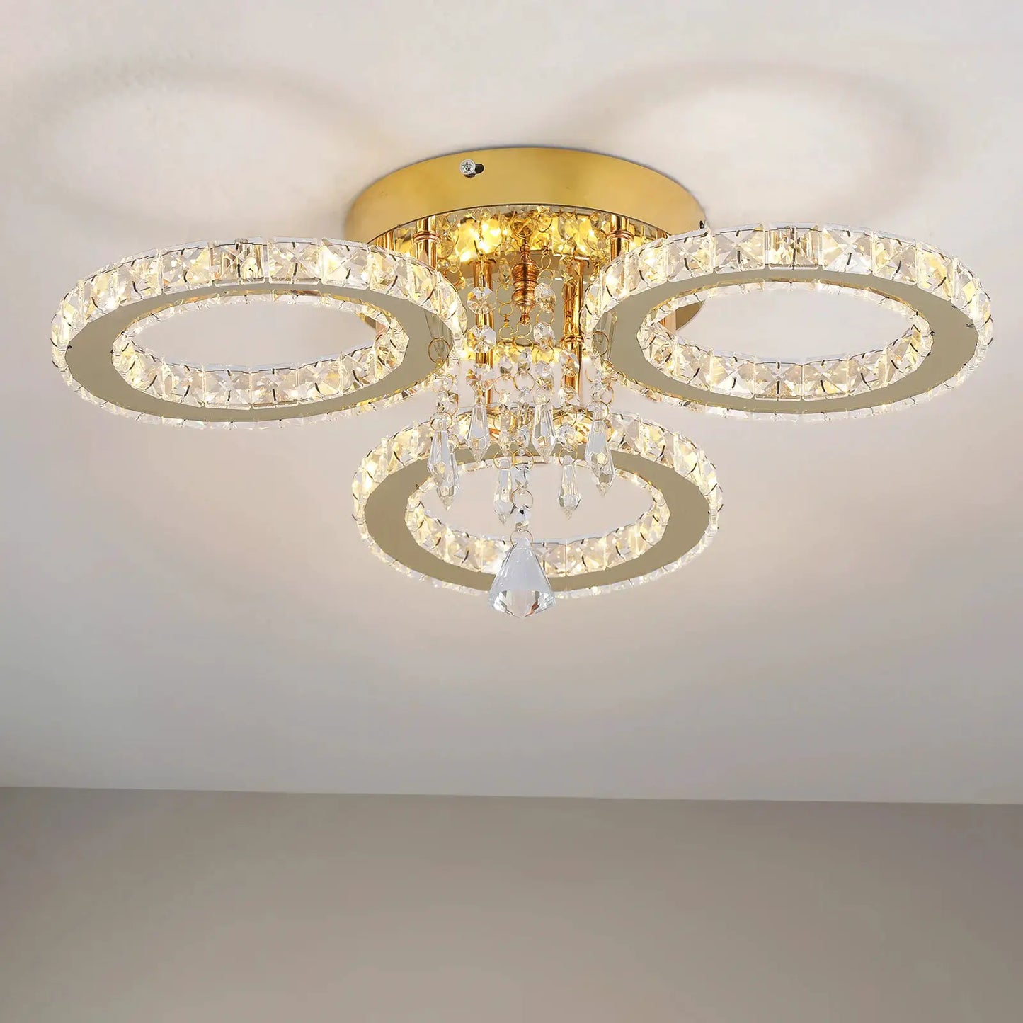 Led Ceiling Light Modern Home Decoration Crystal Chandelier Luxury Living Room BedRoom Dining Gold Ceiling Lamp lighting from PriceLows™