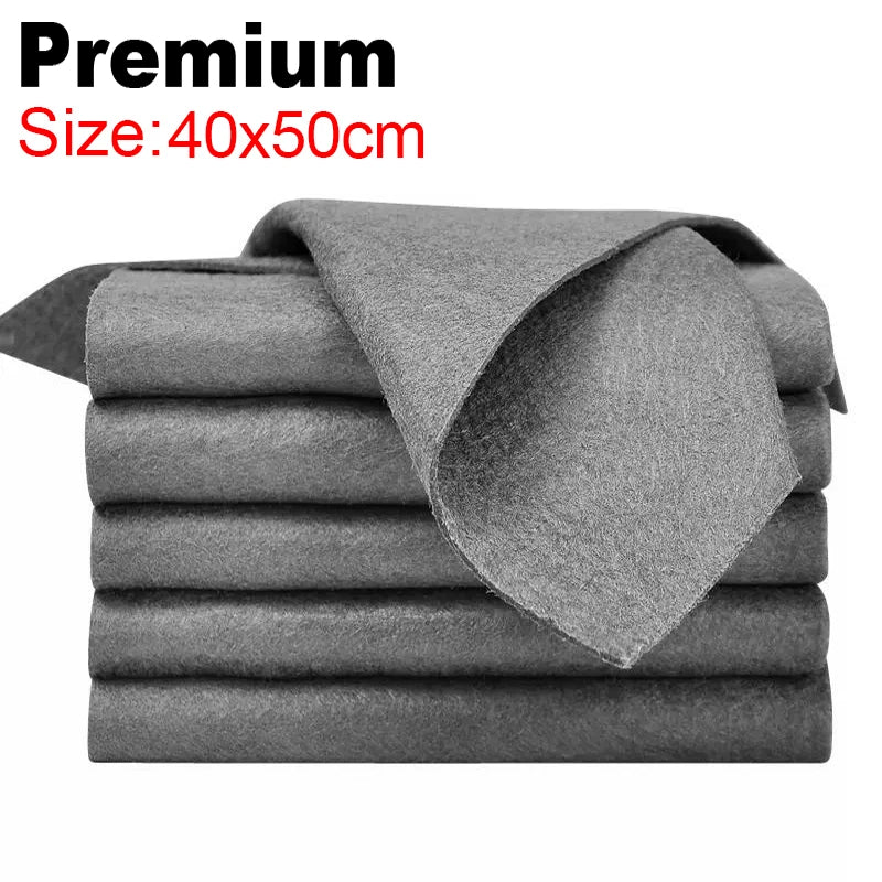 Microfiber Cleaning Cloths | Thickened | No Trace Wipes | Sizes 20x25 20x30 30x30