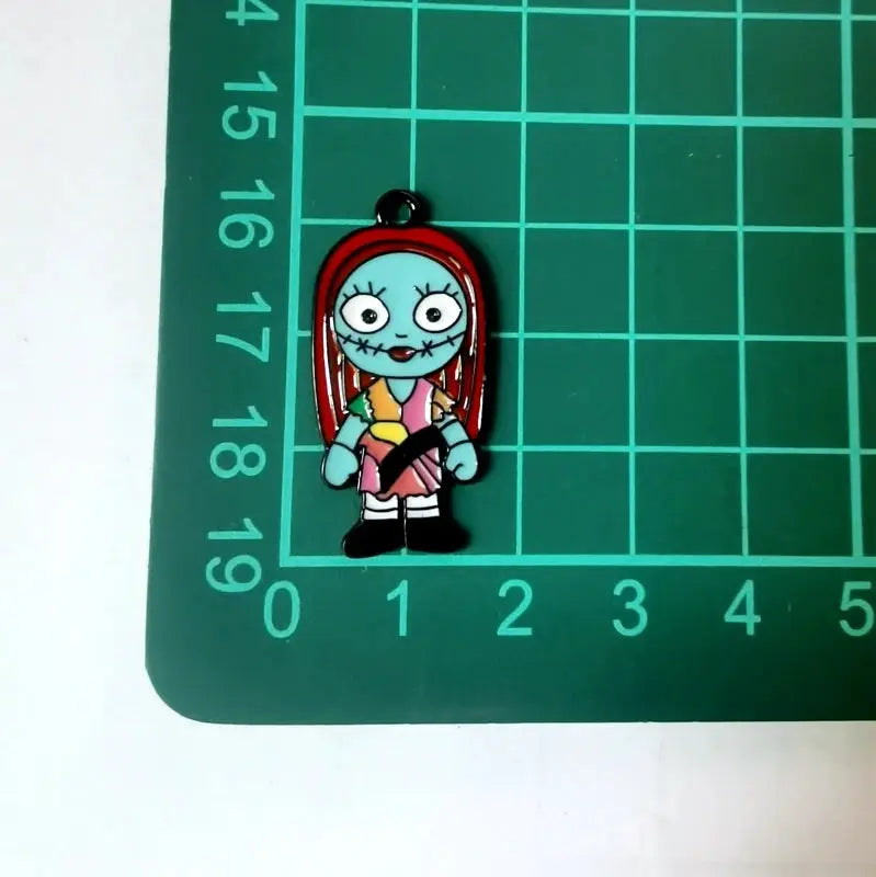 Halloween Pendant Charms | Metal Design | Cartoon Pattern | 10 Piece Set