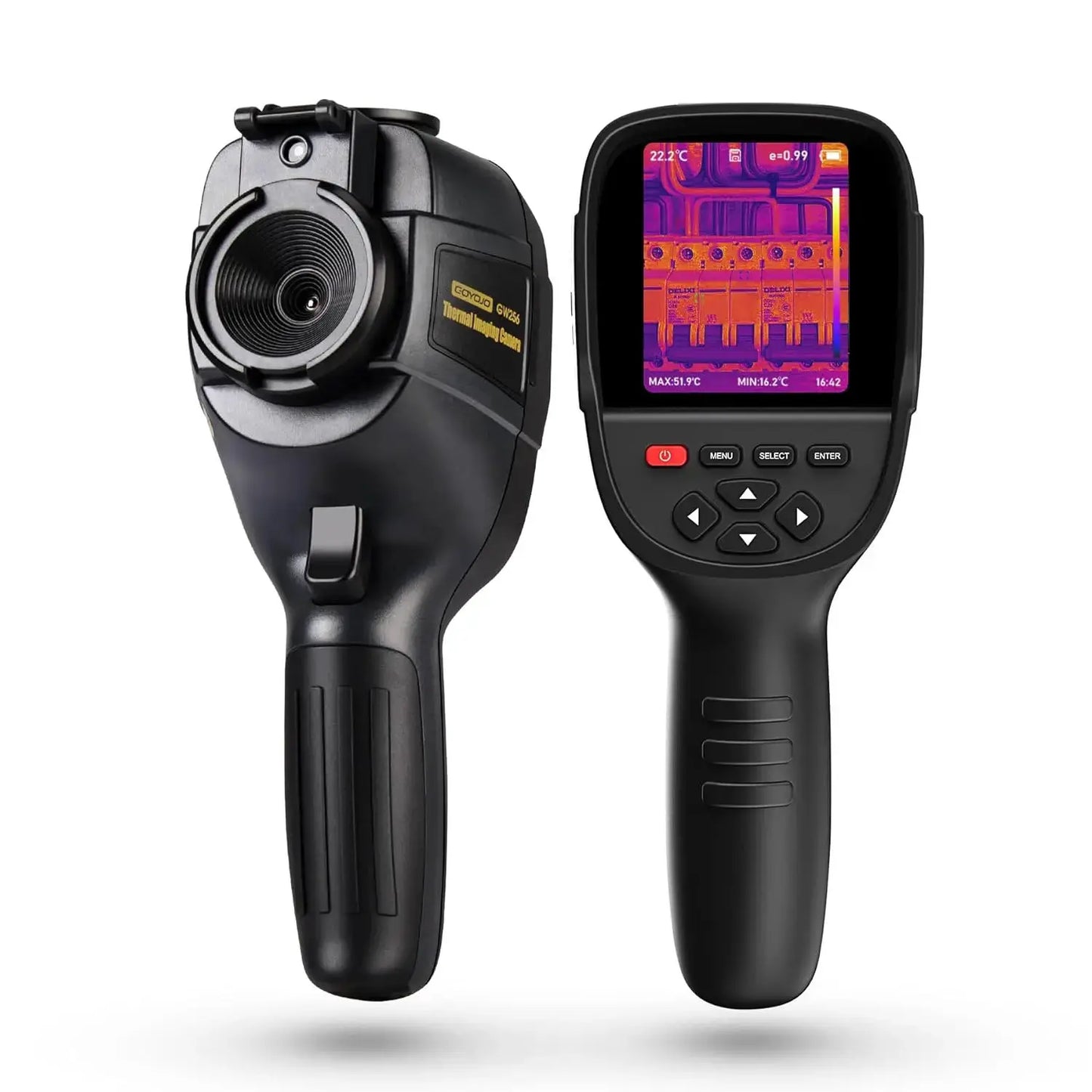256x192 Thermal Imaging Camera GW256 with Dual-Light Fusion for Home Inspection HVAC Mechanical Maintenance from PriceLows™