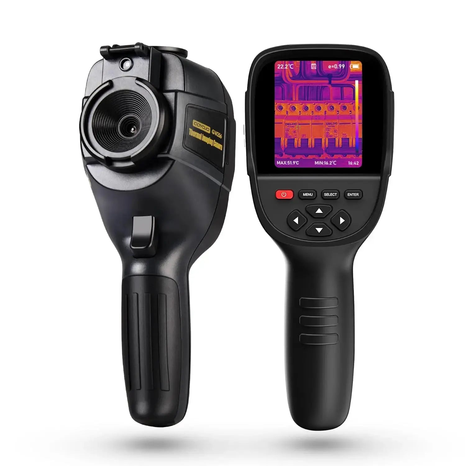 256x192 Thermal Imaging Camera GW256 with Dual-Light Fusion for Home Inspection HVAC Mechanical Maintenance from PriceLows™