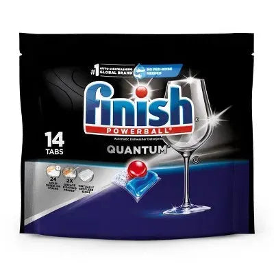 Dishwasher Tablets | Quantum Formula | 2X Grease Power | 14 Count