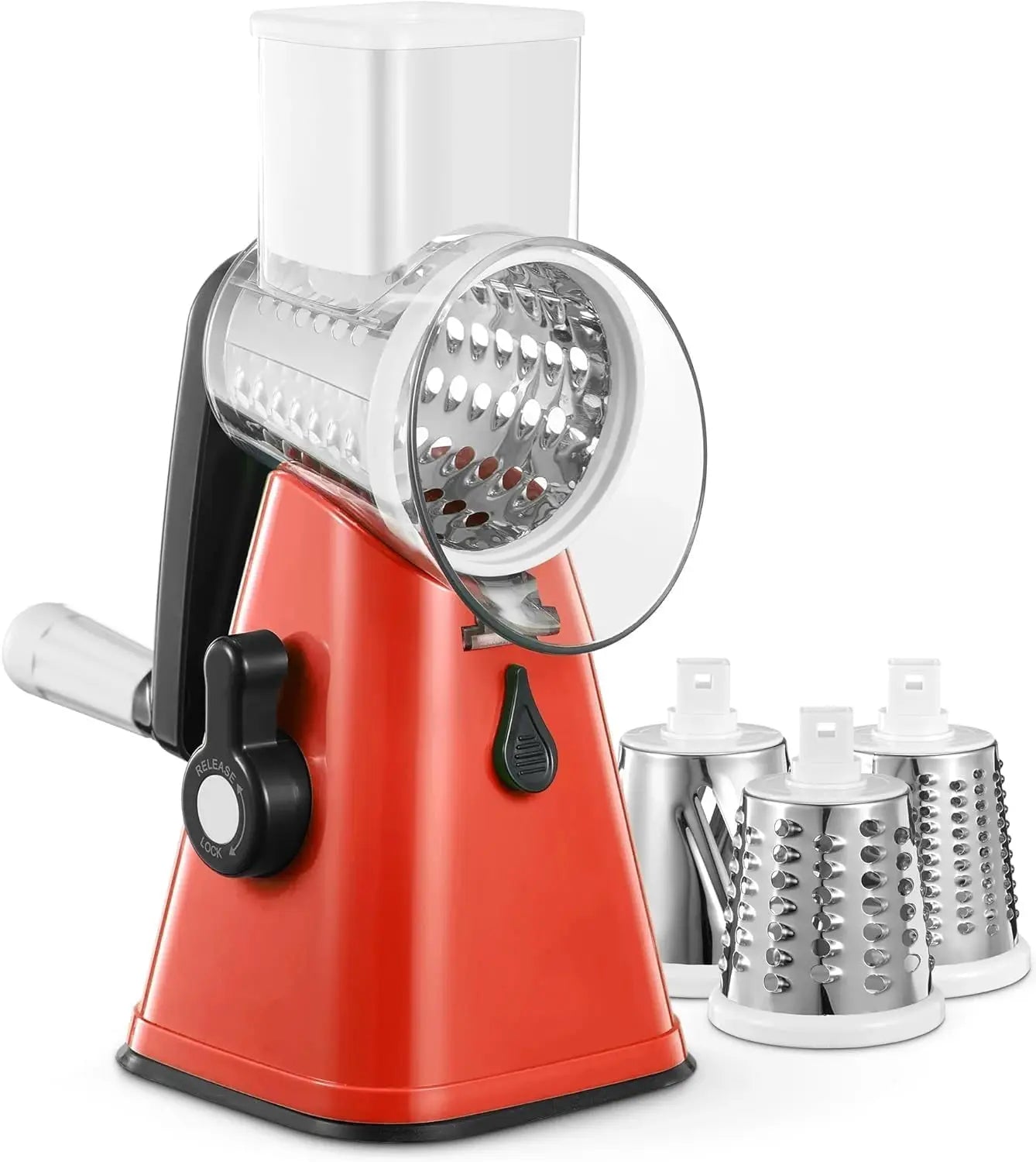 Kitchen Rotary Grater | Stainless Steel | Multi Purpose Slicer