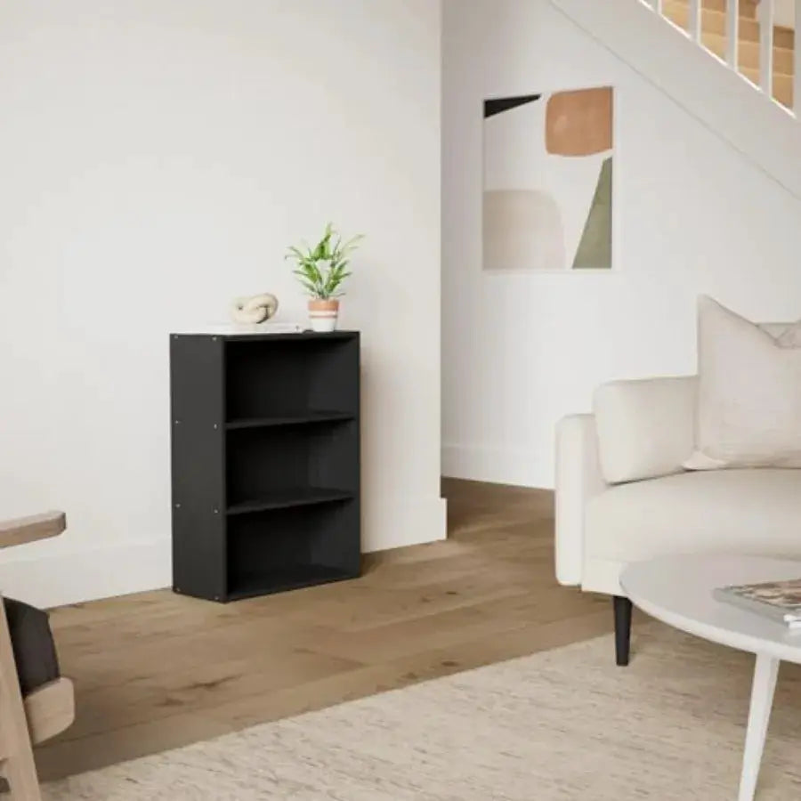 Furinno PASIR Book Shelf 3-Tier Bookshelf Storage Shelves Bookcase 9.7 x 23.7 x 31.5 for Living Room Bedroom Home Office Americ from PriceLows™